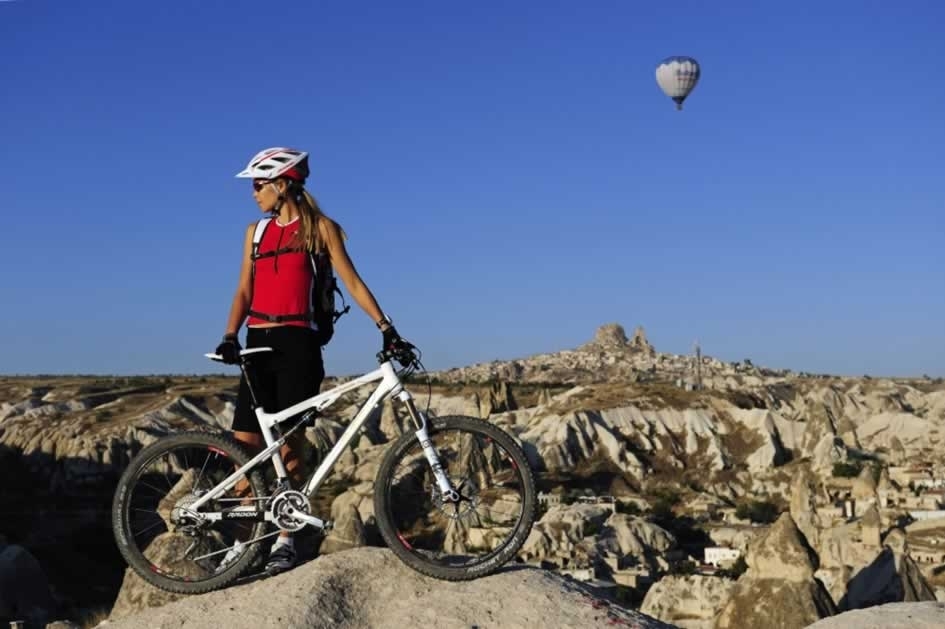 Alquiler de bicicletas de montaña en Capadocia